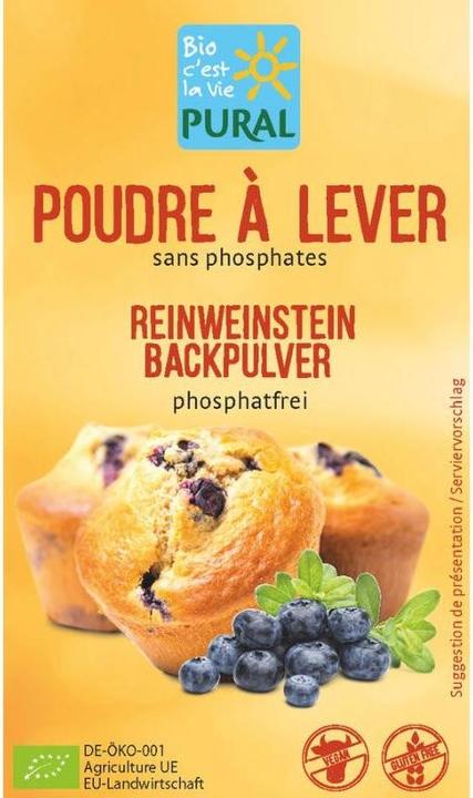 Immagine prodotto Pural Lievito in polvere bio senza fosfati (21 g)