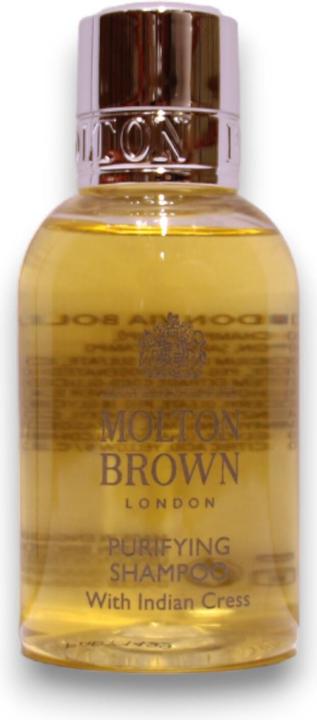Actual product image Molton Brown 1973 Mandarin & Clary Sage Shampoo 50ml (50 ml, Liquid shampoo)