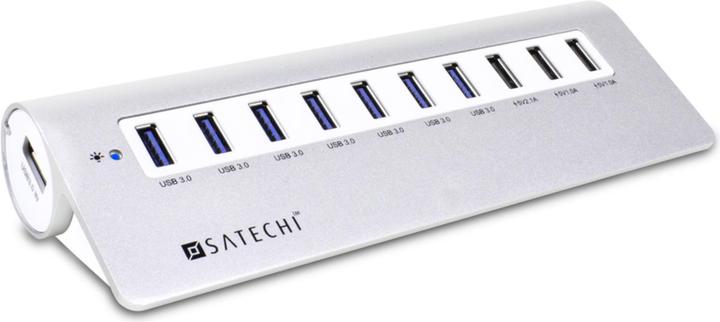 Produktbild Satechi USB 3.0 Hub im Mac Design (USB-A, 10 Ports)