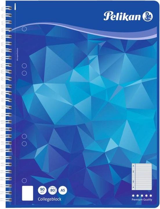 Image du produit Pelikan Bloc spirale (A5, À rayures, Couverture rigide)