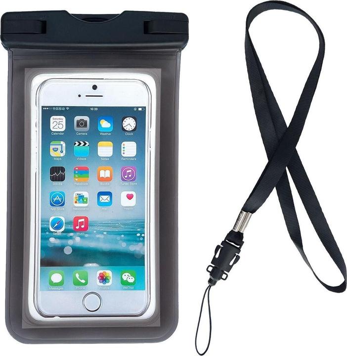 Image du produit Hurtel Coque étanche universelle pour smartphone - Noir (Smartphones jusqu'à 6,5 pouces)
