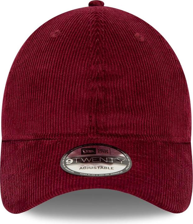 Actual product image New Era 9Twenty Strapback Corduroy Cap - Basic Cardinal