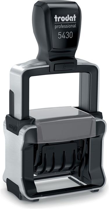 Actual product image Trodat Text and date stamp