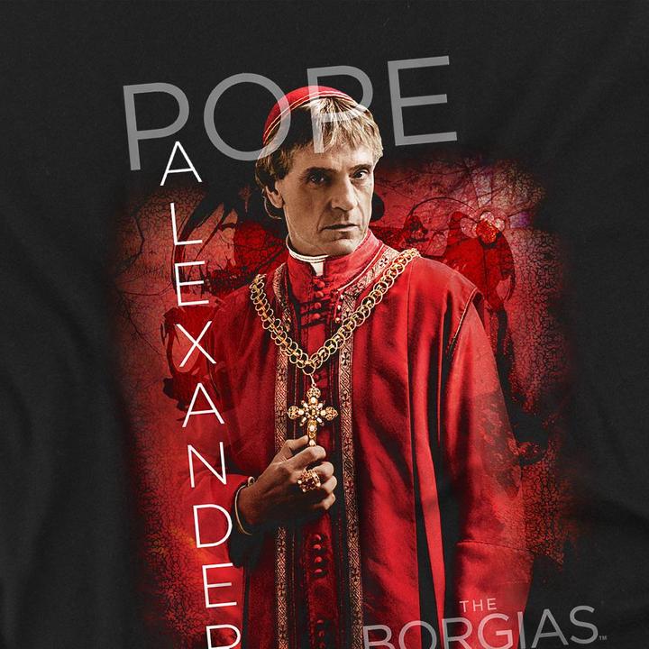 Immagine prodotto The Borgias Pope Alexander VI Maglietta Uomo (XL)