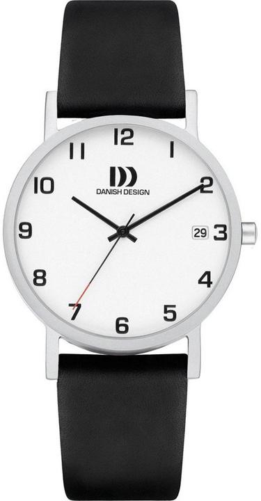 Danish Design Dänisches Design Rhein NMBRS Silber Datum grosser IQ82Q1273