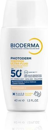 Actual product image Bioderma Photoderm Xdefense Ultra Fluid SPF 50+ 40ml Shade 01 - Very Light (Sun cream face, SPF 50+, 40 ml)