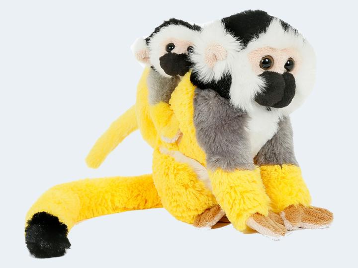 Image du produit Semo Inconnu Peluche MKV-07SY04 - Singe à tête de mort avec bébé