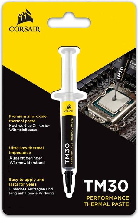 Actual product image Corsair Thermal compound TM30 (3.80 W/m K, 3 g)