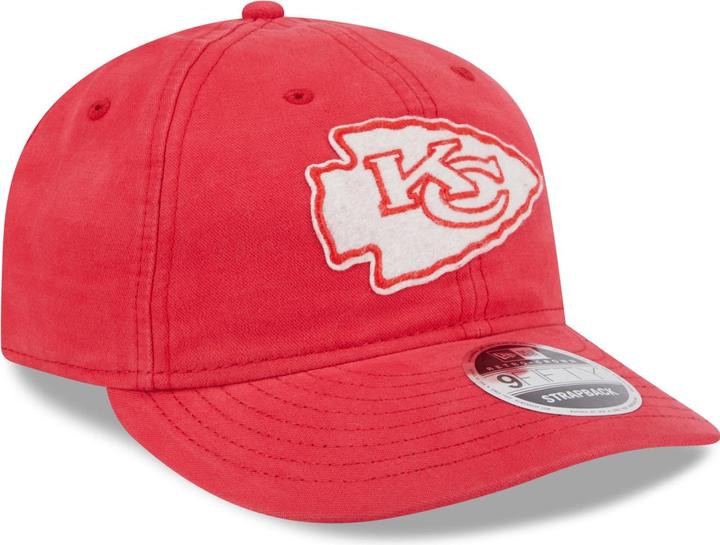 New Era 9Fifty Retro Crown Cap Felt Kansas City Chiefs