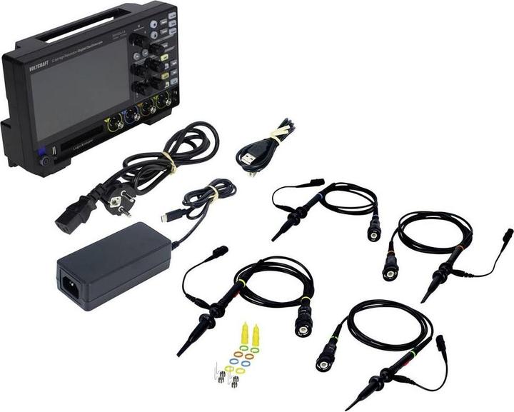 Image du produit Voltcraft DOV1254 LA Digital-Oszilloskop 125 MHz 4-Kanal 1.25 GSa/s 100 Mpts 12 (CAT II)