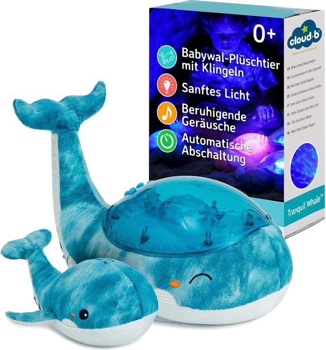 Actual product image Cloud B Tranquil Whale, Blue - (CB7901-WB)