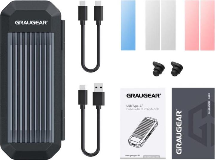 Produktbild Graugear G-M202-AC-10G (M.2 2230, M.2 2242, M.2 2260, M.2 2280)