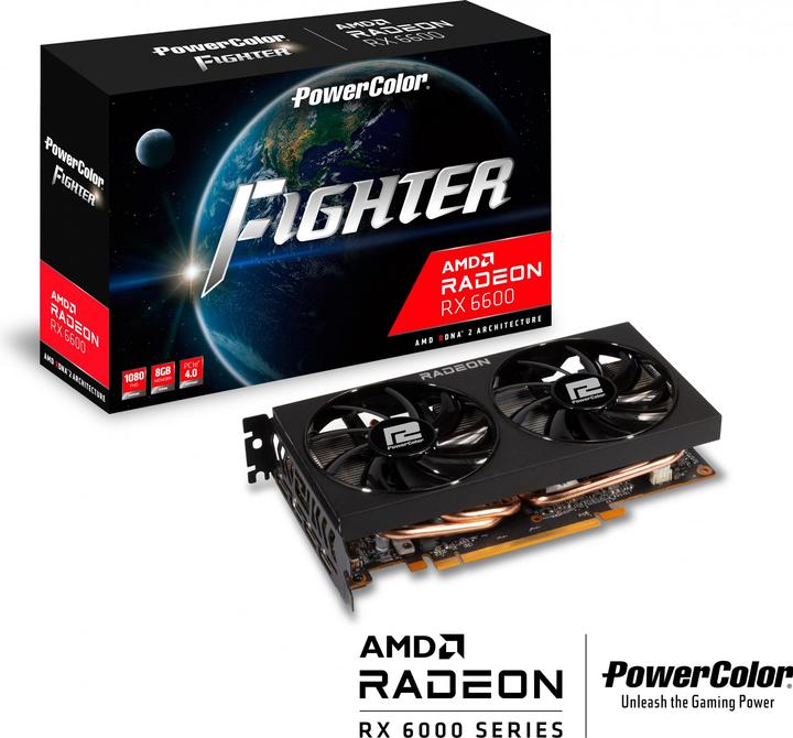 Produktbild Powercolor Radeon RX 6600 Fighter (8 GB)