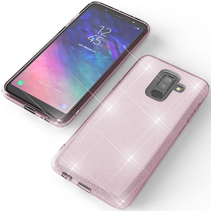 Produktbild Nalia Glitter Handyhülle (Samsung Galaxy A6+)