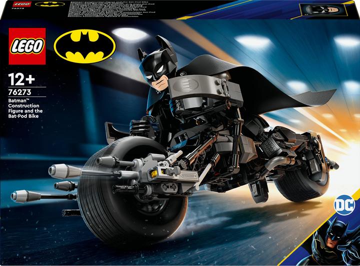 LEGO Figurine de construction Batman avec le Batpod (76273, LEGO Super Mario)