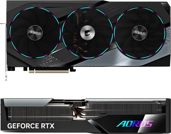 Actual product image Gigabyte AORUS GeForce RTX 4070 Ti SUPER MASTER (16.38 GB)