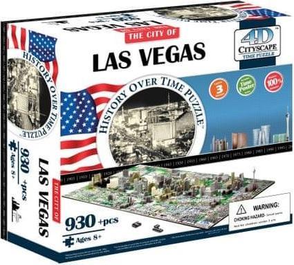 Actual product image 4D City Las Vegas USA (1200 pieces)