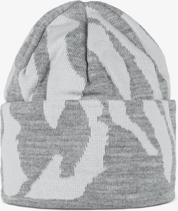Buff Knitted Hat Kyre Lead Grey