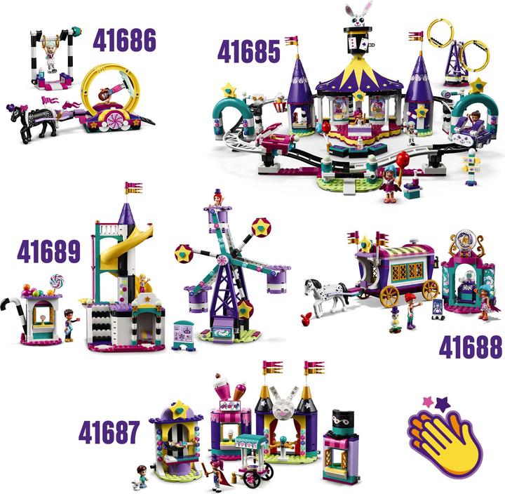Actual product image LEGO Magic fairground stalls (41687, LEGO Friends)
