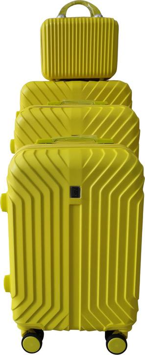 NTK-Collection Kofferset Mabell 4-teilig (115 l, Handgepäck (bis 50l), M (50 - 90l), L (90 - 115l))