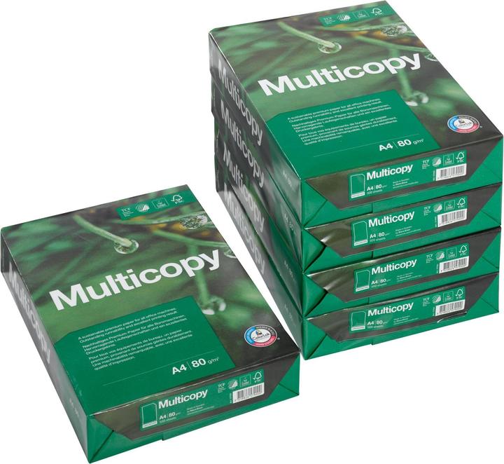 Immagine prodotto Multicopy Carta multifunzione (80 g/m², 2500 x, A4)