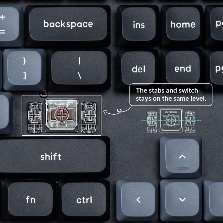 Produktbild Keychron K5 Pro (US, Kabelgebunden, Kabellos)