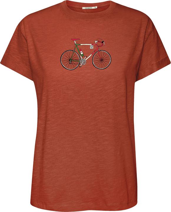 Actual product image Greenbomb Women's Bike Italy Stop T-Shirt (XL)