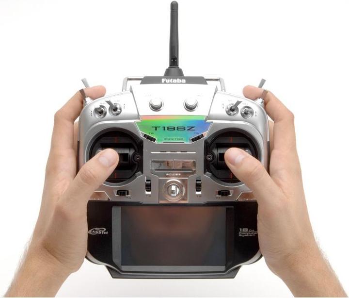 Actual product image Futaba T18SZ-R7008SB-2.4G Mode 2