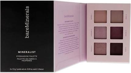 Actual product image Bare Minerals Bareminerals Mineralist Eyeshadow Palette Hearthered Eye Shadow Palette 7.8G (Hearthered)