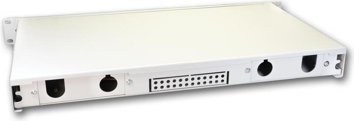 Lightwin FO splice box, 12 fibers, 6x DLC multimode, 50/125µm OM3 pigtail splice boxes (Splice box)