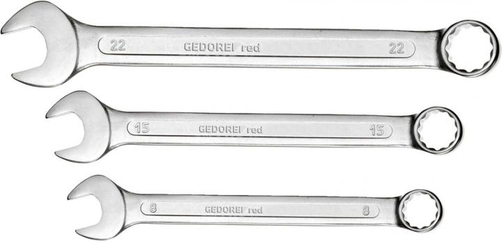 Produktbild Gedore Red Ring-Maulschlüssel-Satz (32 mm, 6 mm, 7 mm, 8 mm, 9 mm, 10 mm, 11 mm, 12 mm, 13 mm, 14 mm, 15 mm, 16 mm, 17 mm, 18 mm, 19 mm, 20 mm, 21 mm, 22 mm, 23 mm, 24 mm, 26 mm, 27 mm, 28 mm, 30 mm)