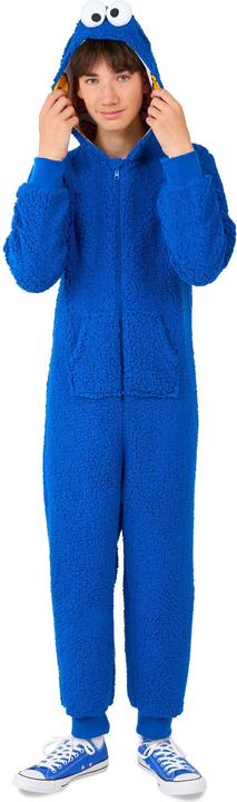 Produktbild OppoSuits Krümelmonster Onesie für Kinder (110, 116, 122, 128)