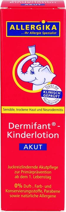 Actual product image Allergika Dermifant Children's Lotion Acute, 200 ml Lotion