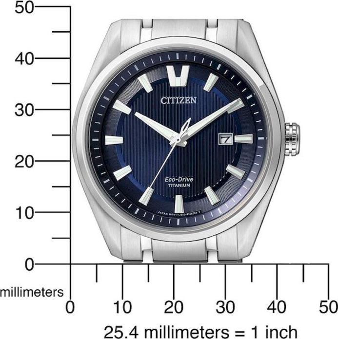 Produktbild Citizen AW1240-57L Eco-Drive Super-Titanium Herren 42mm 10ATM (Analoguhr, 42 mm)