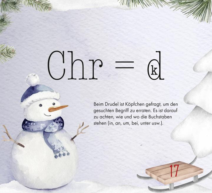 Produktbild 24 x ultimativer Rätselspass für den Advent