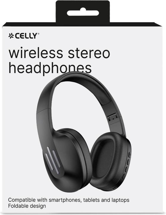 Produktbild Celly Kabellose Kopfhörer (keine Geräuschunterdrückung, 7 h, Kabellos)