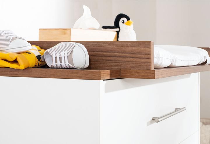 Actual product image Pinolino Tuula economy set (Baby cot, Changing unit)