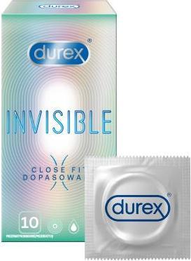 Immagine prodotto Durex Preservativi invisibili aderenti abbinati 10 pz. (10 pz.)