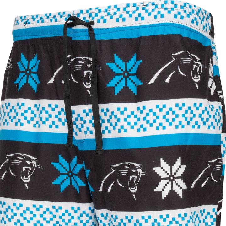 Produktbild Foco NFL Winter XMAS Pyjama Schlafanzug Carolina Panthers - L (L)