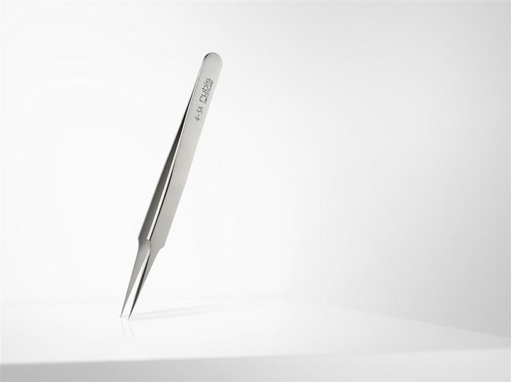 Rubis Pinzette, extra spitz, Inox