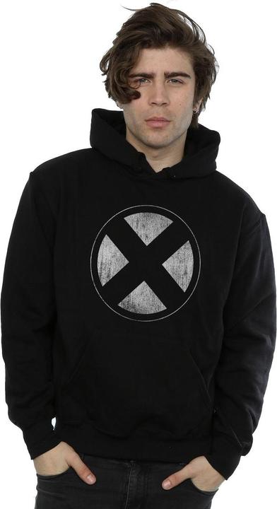 Produktbild XMen Distressed Emblem Kapuzenpullover (L)