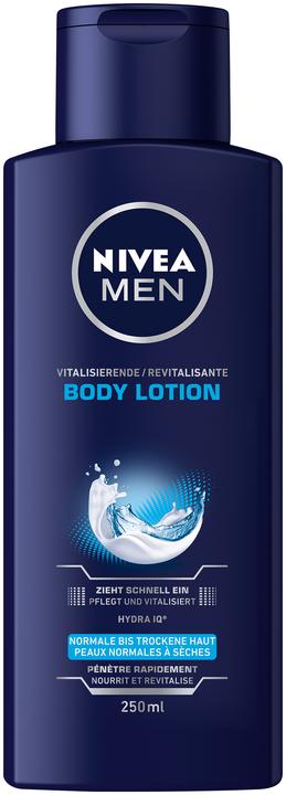 NIVEA MEN Vitalisierende Body Lotion (Körpercreme, 250 ml)