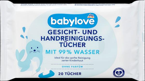 dm babylove Lingettes de nettoyage pour les mains (20 pièce(s))