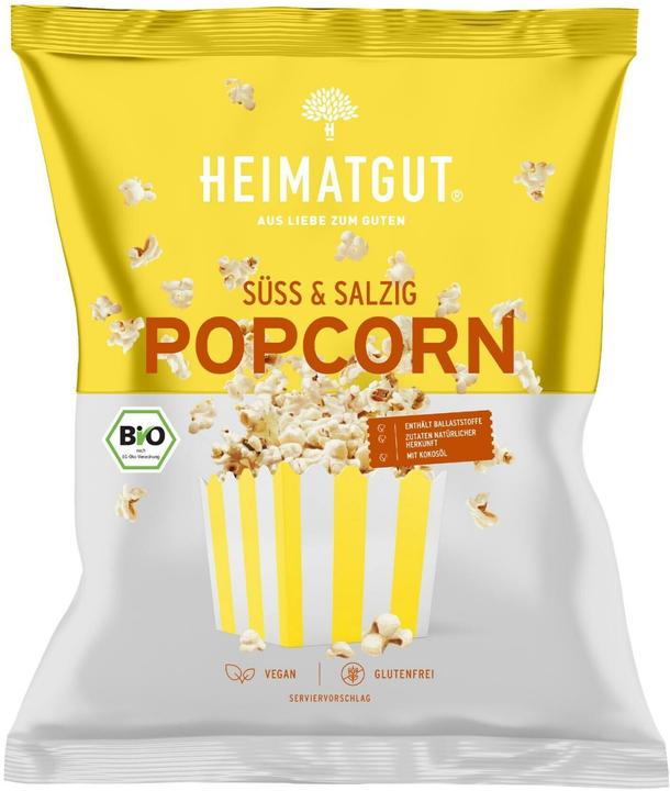 Produktbild Heimatgut Popcorn Süss & Salzig Bio (90 g)