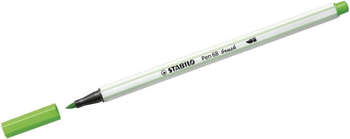 Produktbild STABILO Pen 68 brush Premium-Filzstift (Hellgrün, 1 x)