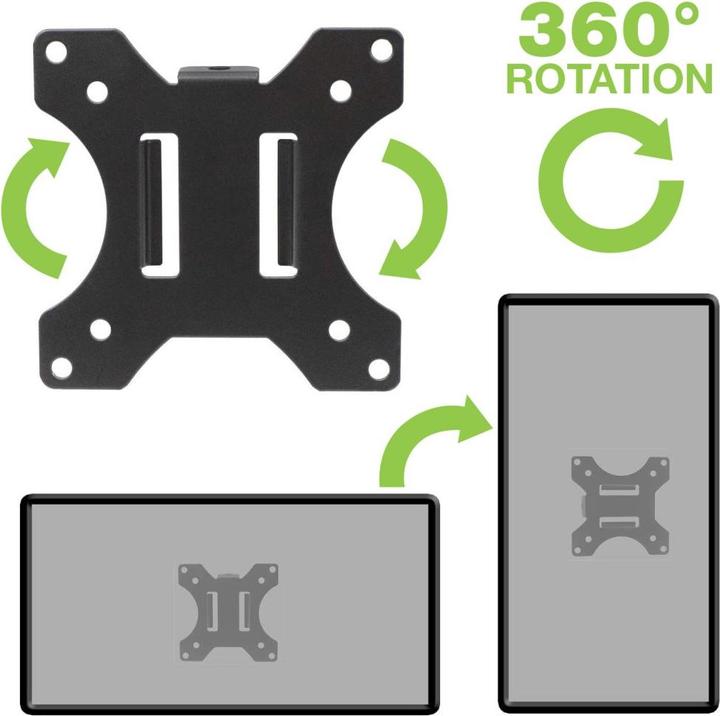 Actual product image Techly ICA-LCD-100BK (Table, 30")