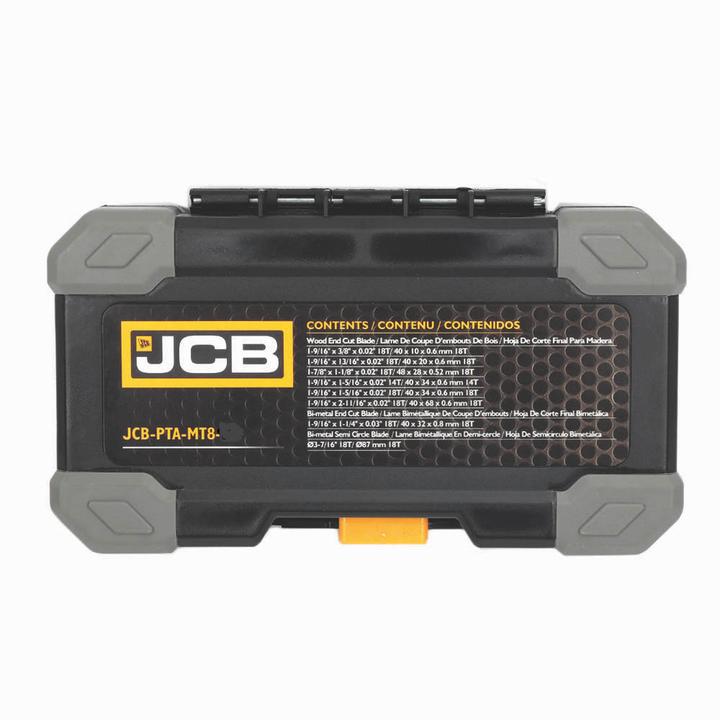 Actual product image JCB 8-teiliges Multitool-Messer-Set