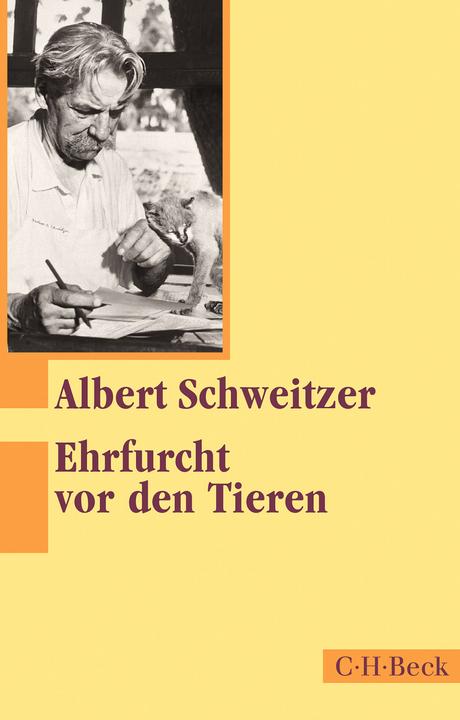 Produktbild Ehrfurcht vor den Tieren (Deutsch, Albert Schweitzer, 2022)