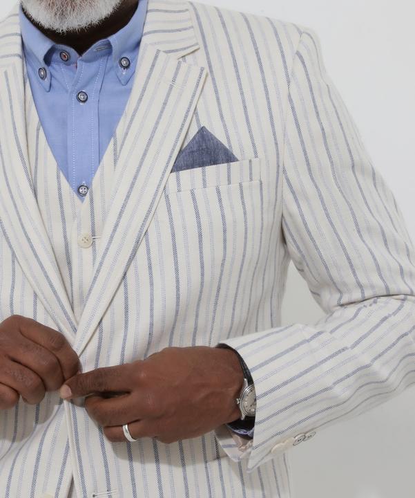 Immagine prodotto Joe Browns Striped Linen Blend Suit Blazer (48)