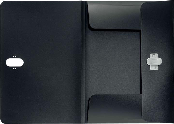 Image du produit Leitz Chemise à encarter ALPHA Recycle A4 noir (A4, 1 x)